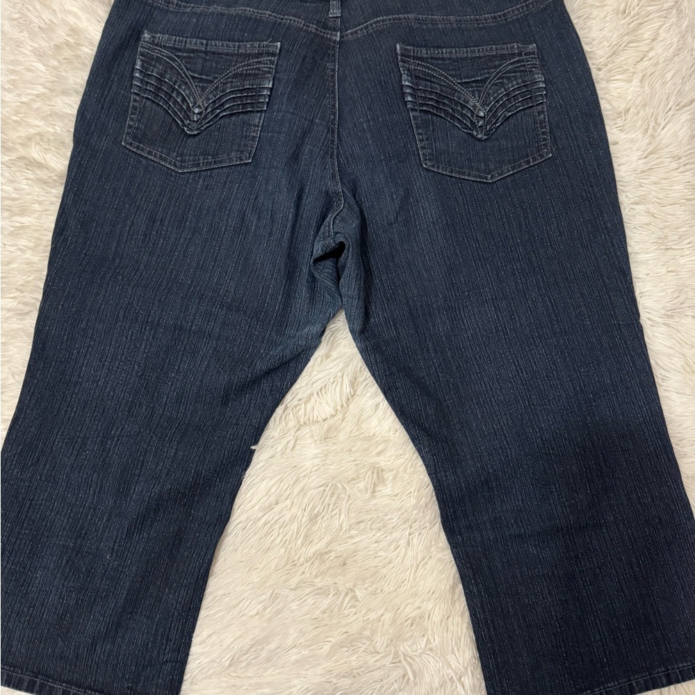 Dark Blue Ankle & Cropped Jeans